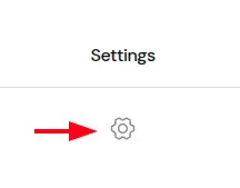 Website setting icon